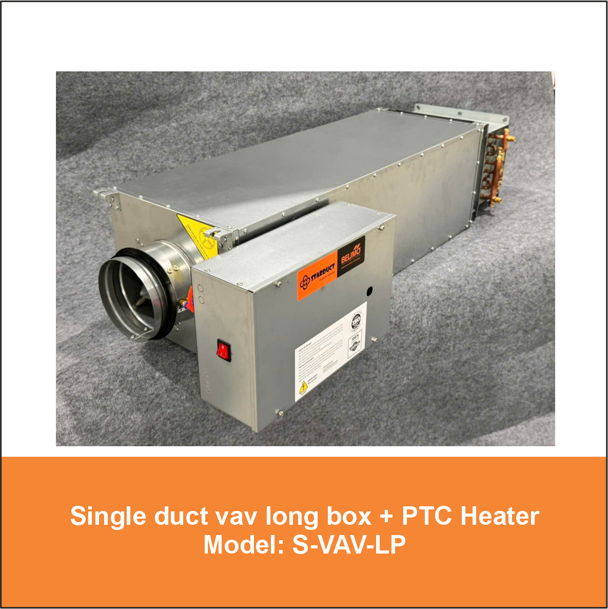 VAV Box Single Duct Long Body Type